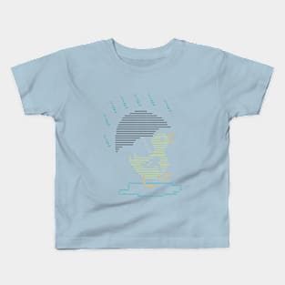 Rainy Duck Kids T-Shirt